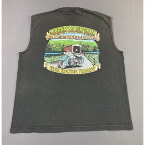 Rare Vintage Y2K Harley Davidson Green Mountain Essex Junction Vermont Pocket T